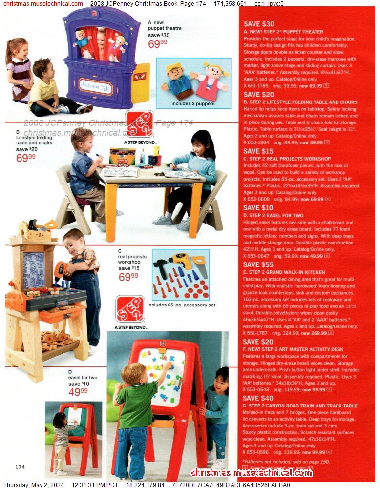 2008 JCPenney Christmas Book, Page 174