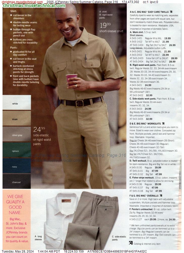 2005 JCPenney Spring Summer Catalog, Page 316