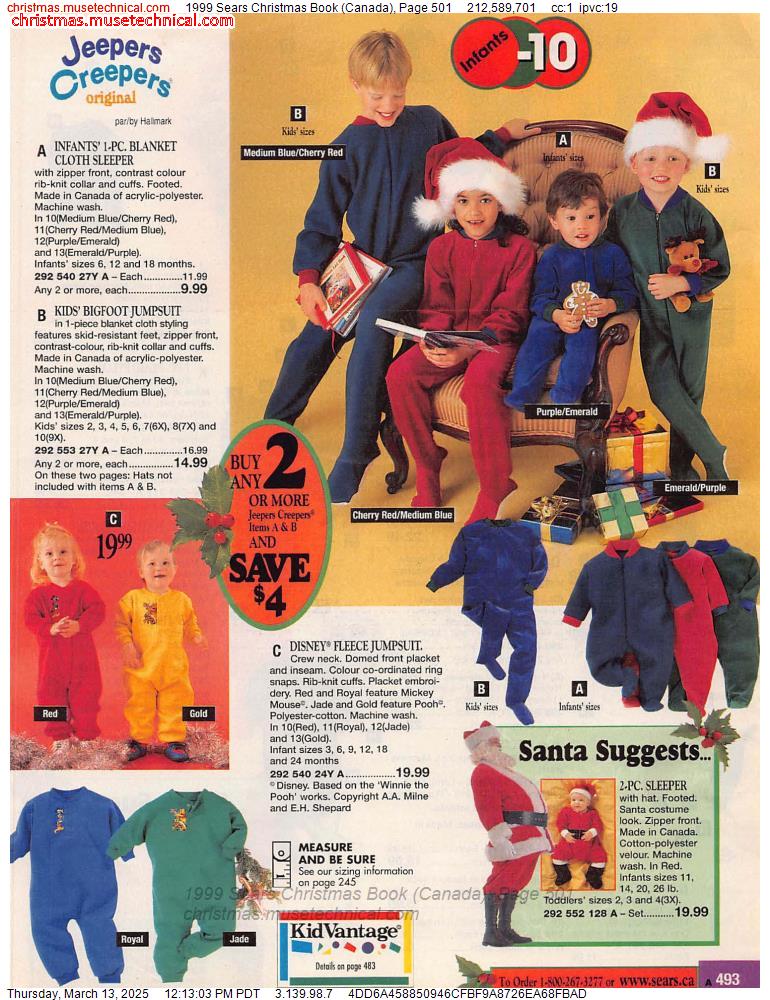 1999 Sears Christmas Book (Canada), Page 501