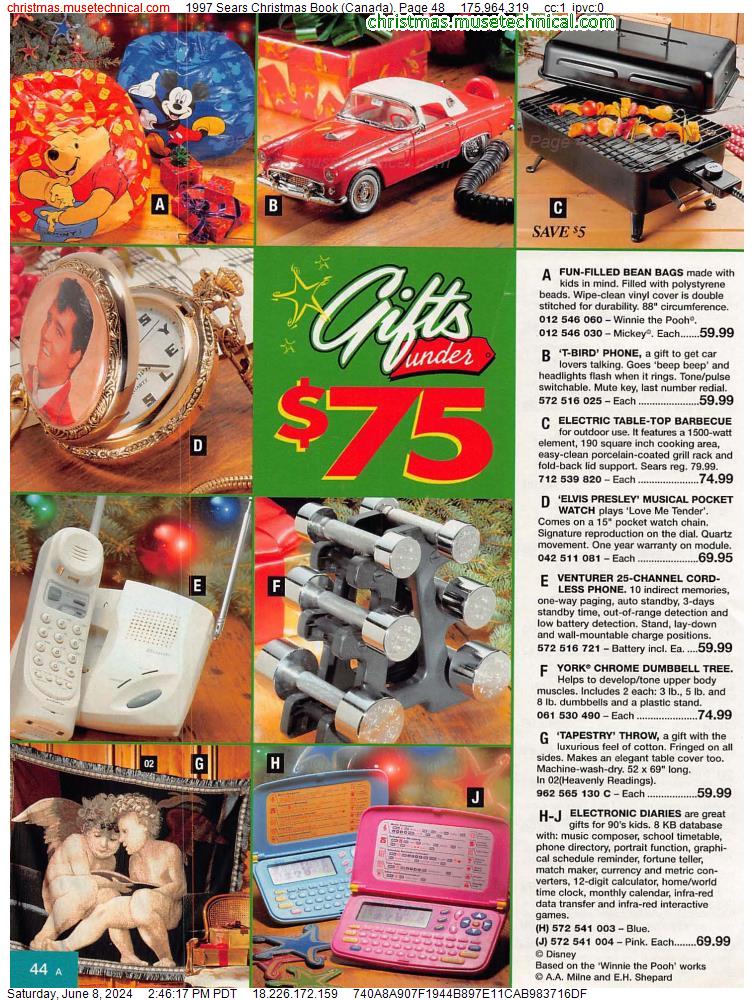 1997 Sears Christmas Book (Canada), Page 48