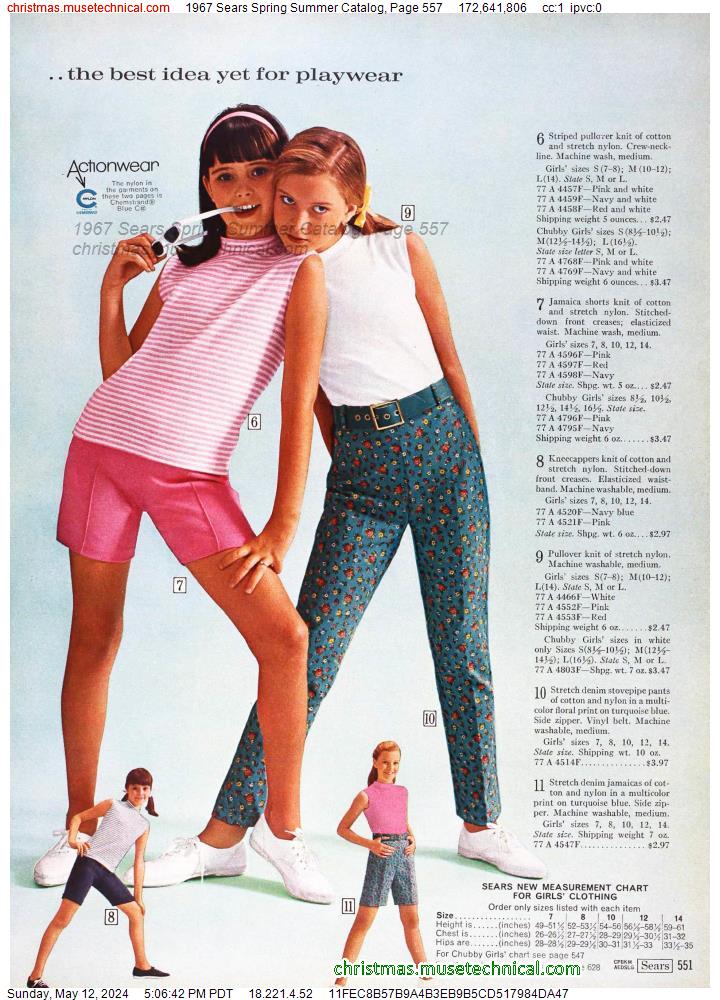 1967 Sears Spring Summer Catalog, Page 557