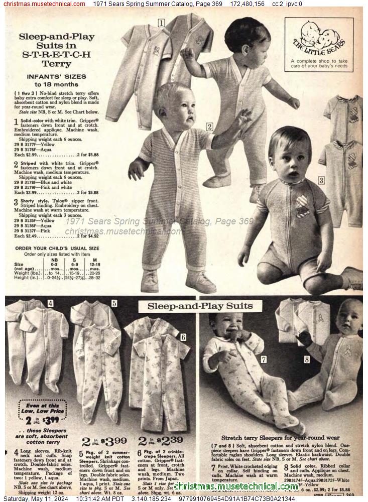 1971 Sears Spring Summer Catalog, Page 369