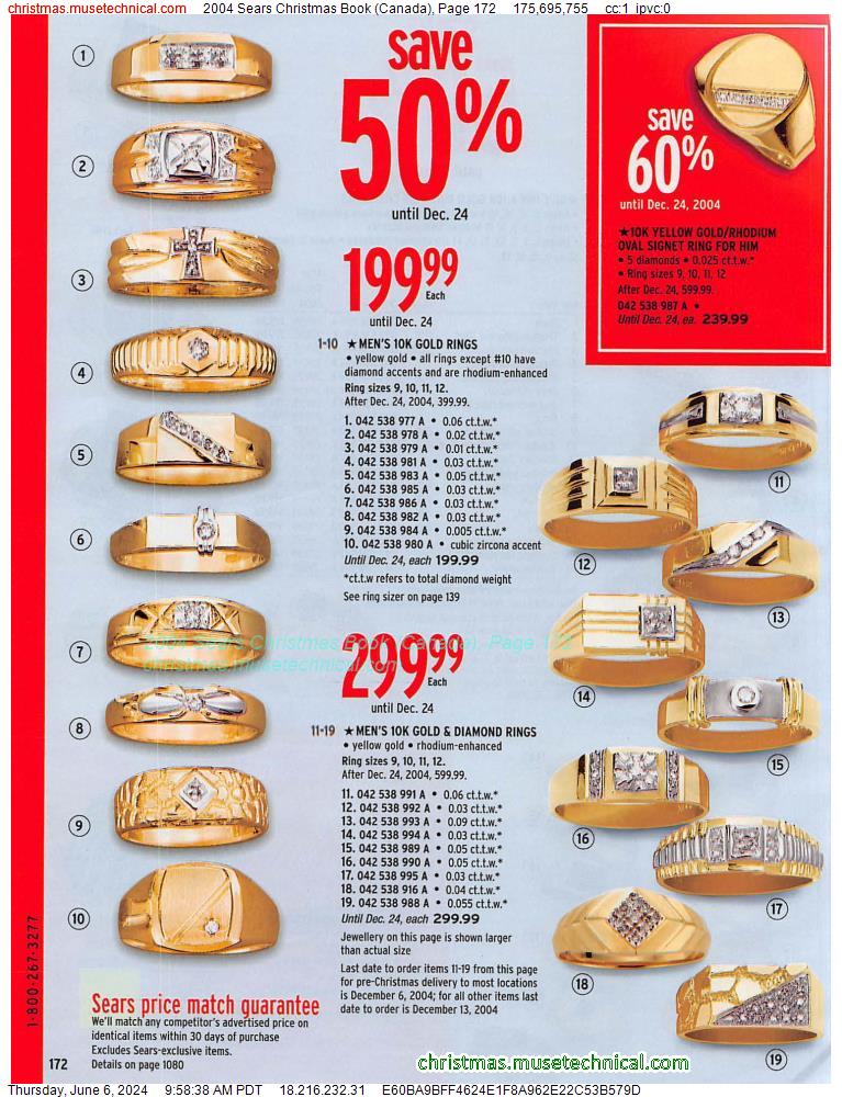2004 Sears Christmas Book (Canada), Page 172