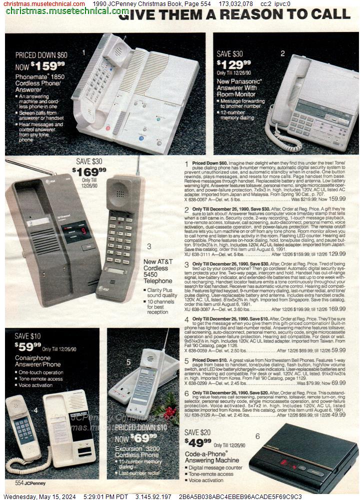 1990 JCPenney Christmas Book, Page 554