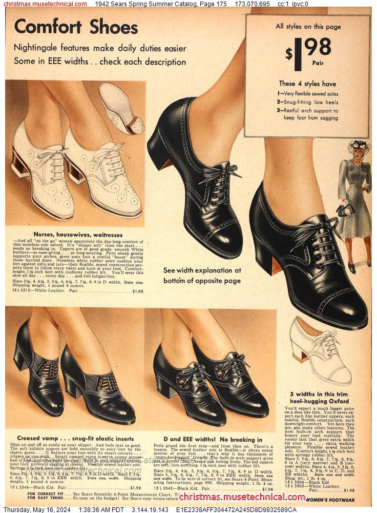 1942 Sears Spring Summer Catalog, Page 175