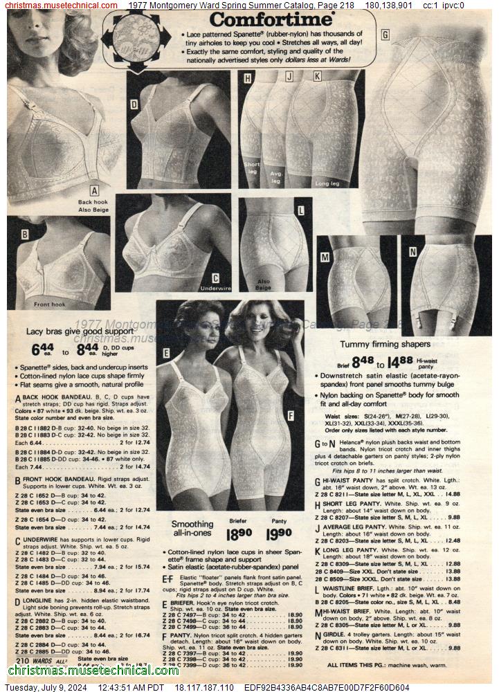 1977 Montgomery Ward Spring Summer Catalog, Page 218