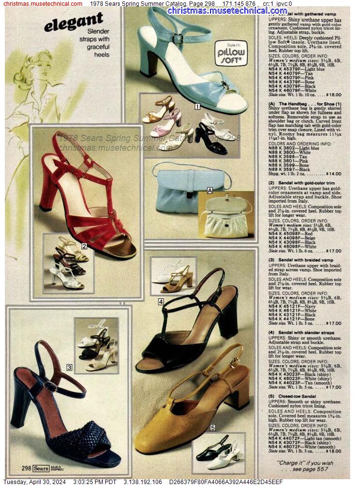 1978 Sears Spring Summer Catalog, Page 298