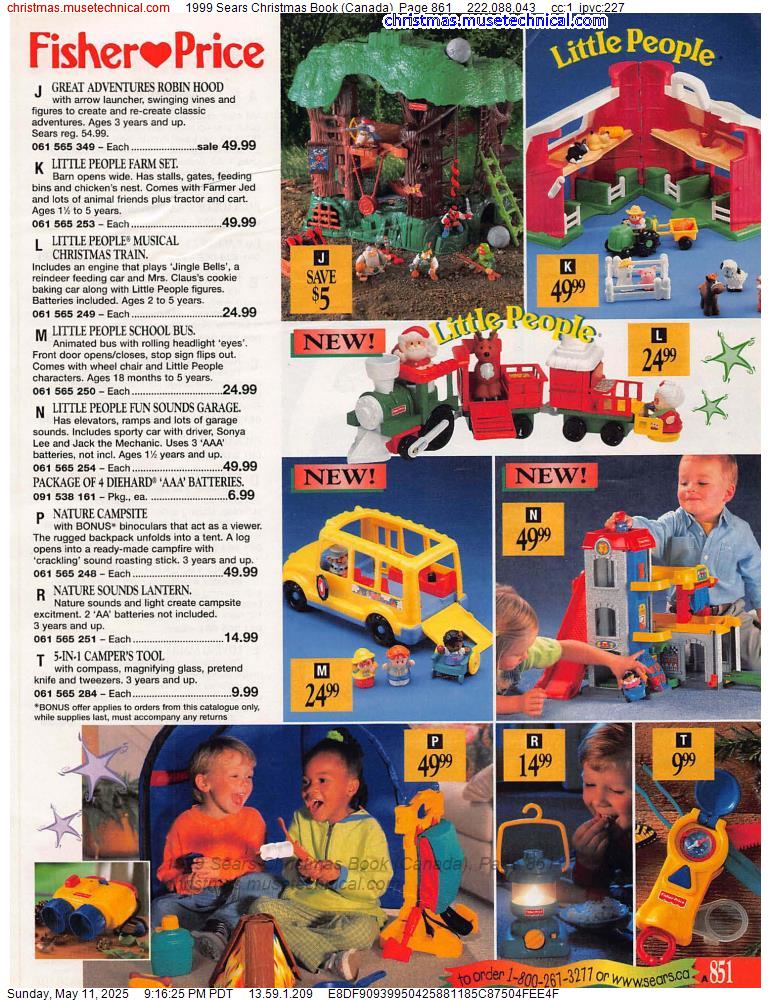 1999 Sears Christmas Book (Canada), Page 861