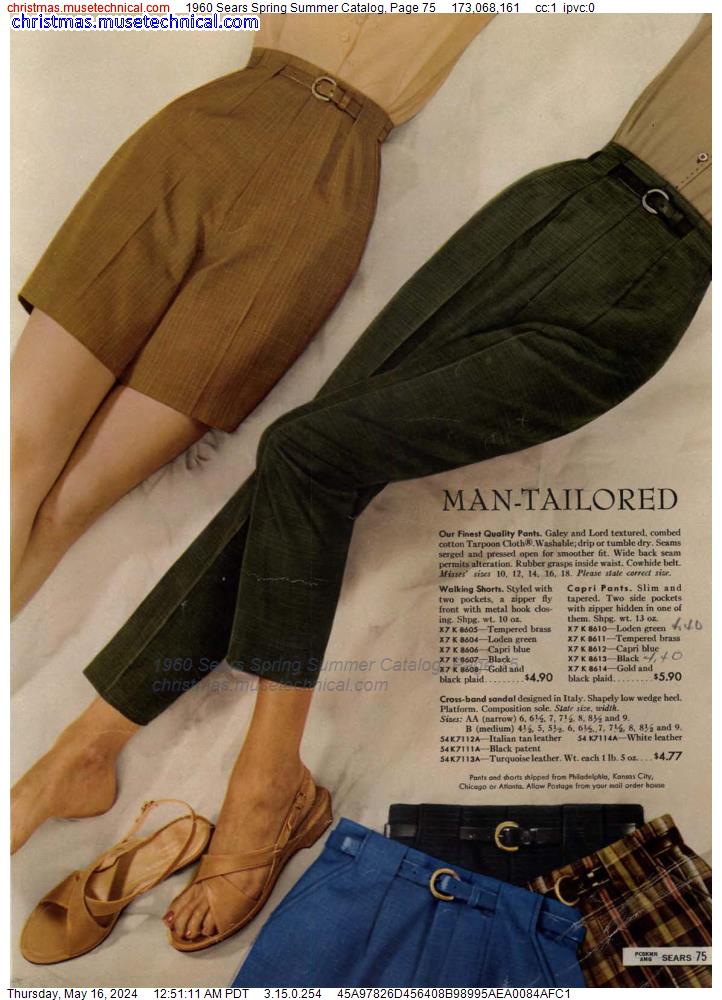 1960 Sears Spring Summer Catalog, Page 75