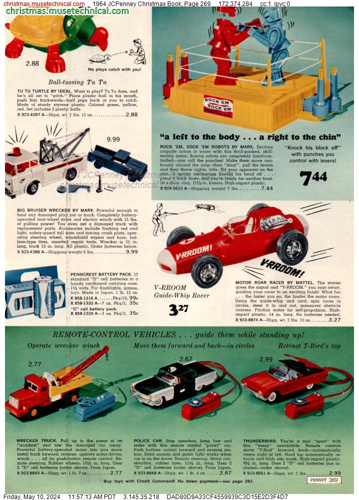 1964 JCPenney Christmas Book, Page 269