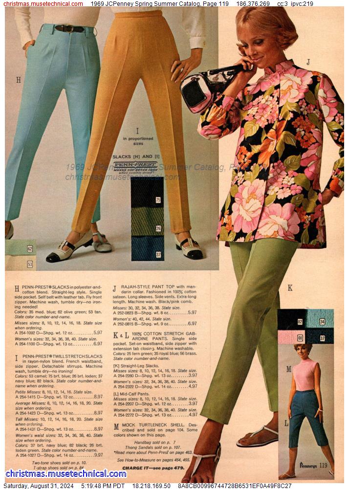 1969 JCPenney Spring Summer Catalog, Page 119