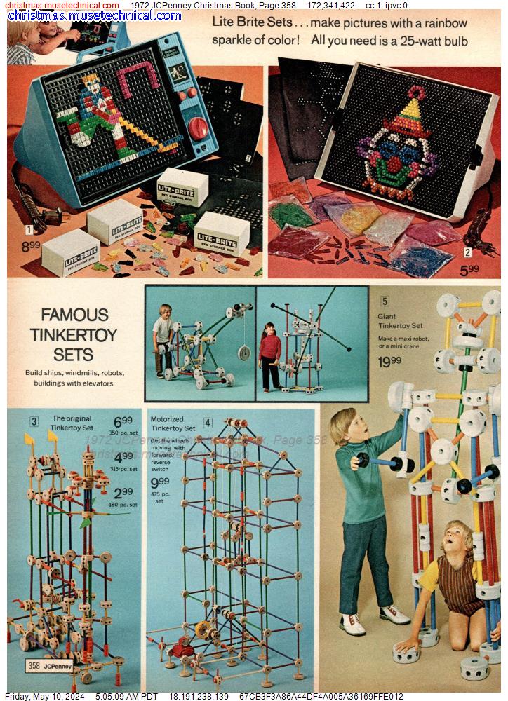 1972 JCPenney Christmas Book, Page 358
