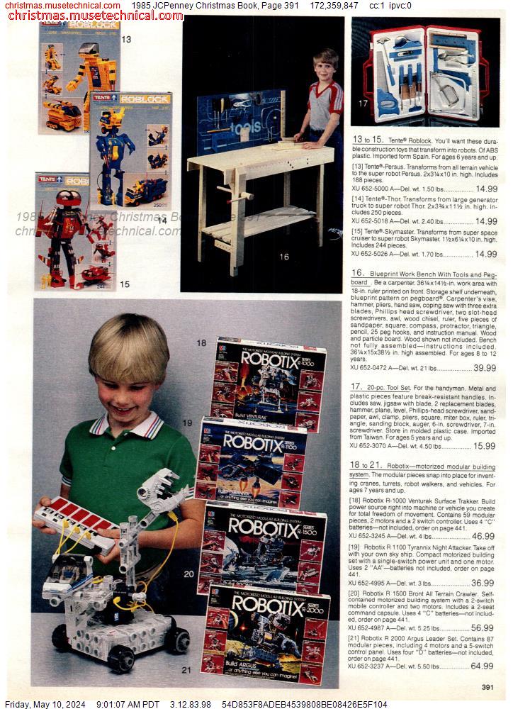 1985 JCPenney Christmas Book, Page 391