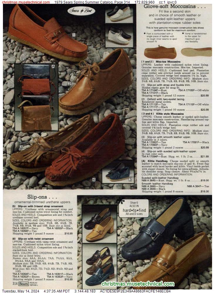 1979 Sears Spring Summer Catalog, Page 314