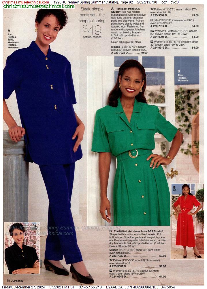 1996 JCPenney Spring Summer Catalog, Page 82