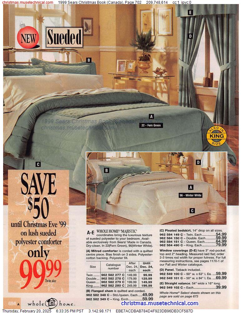 1999 Sears Christmas Book (Canada), Page 702