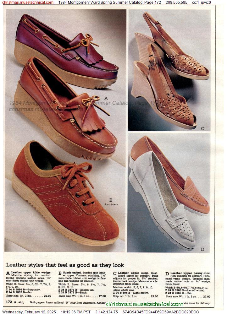 1984 Montgomery Ward Spring Summer Catalog, Page 172