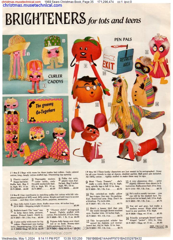 1968 Sears Christmas Book, Page 35