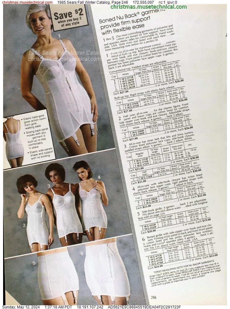 1985 Sears Fall Winter Catalog, Page 246