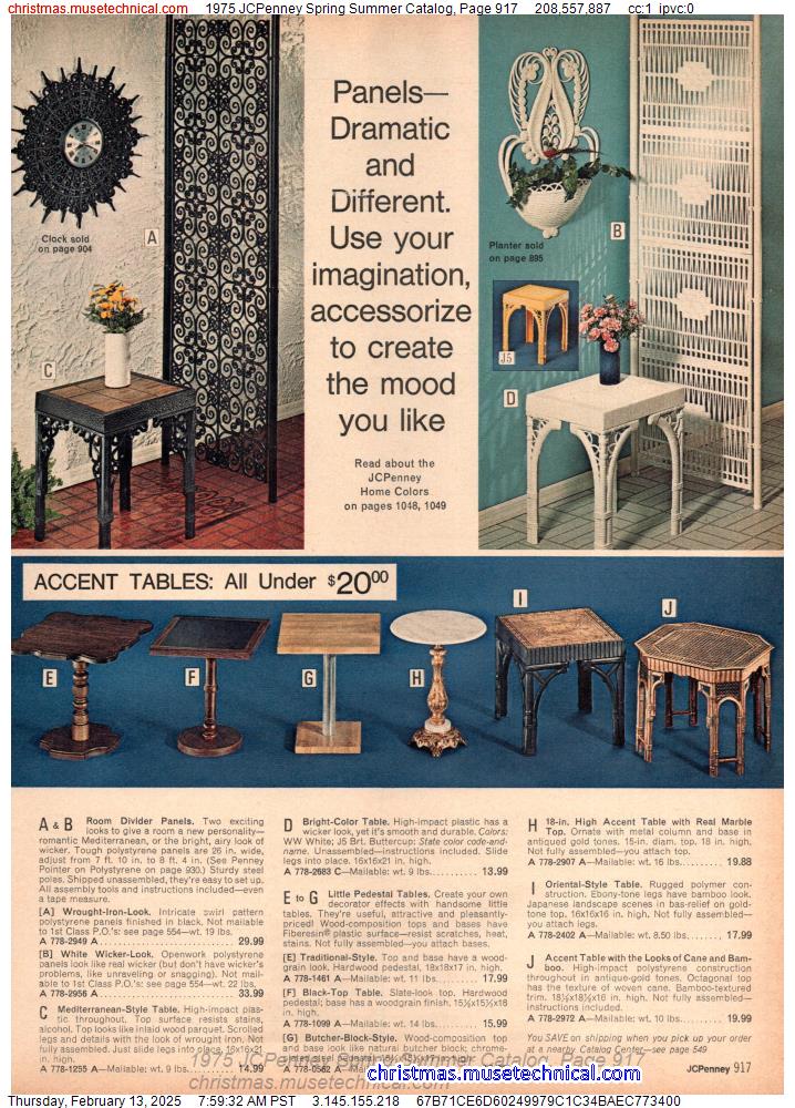 1975 JCPenney Spring Summer Catalog, Page 917