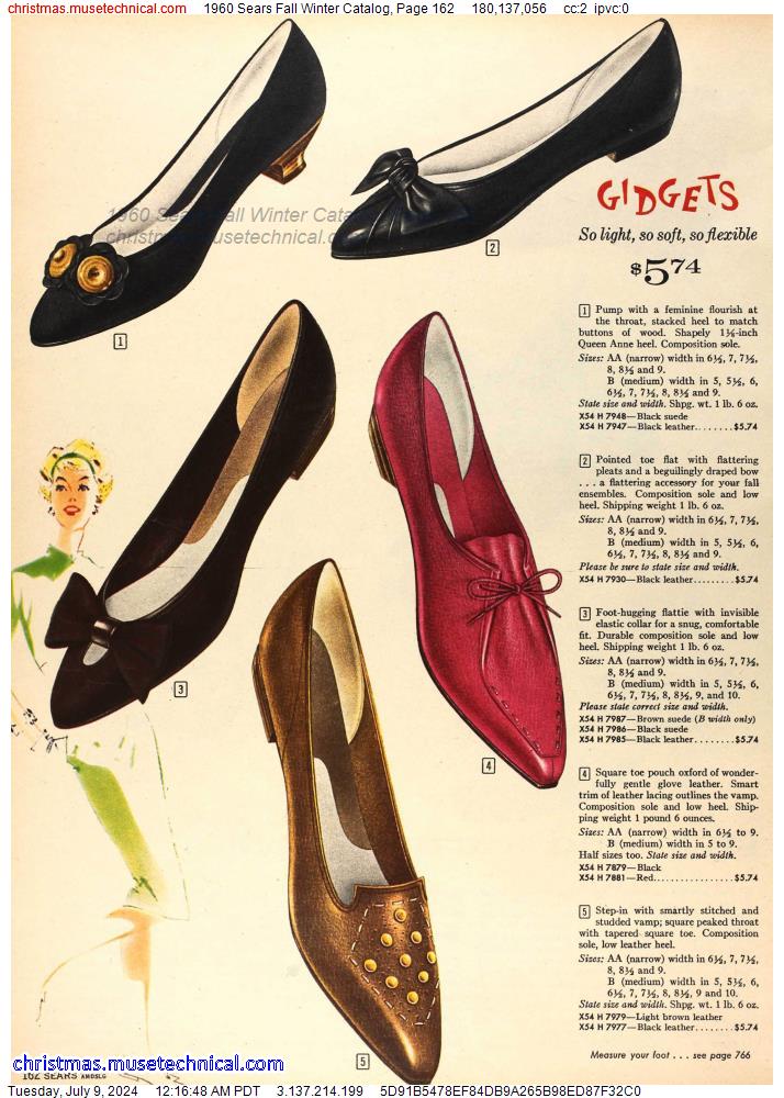 1960 Sears Fall Winter Catalog, Page 162