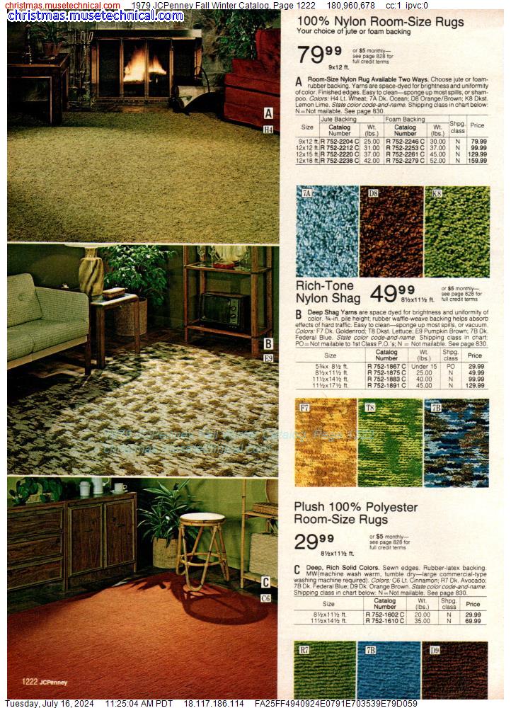 1979 JCPenney Fall Winter Catalog, Page 1222