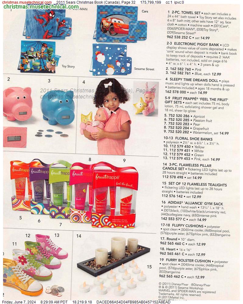 2011 Sears Christmas Book (Canada), Page 32
