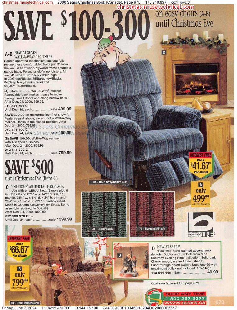 2000 Sears Christmas Book (Canada), Page 675