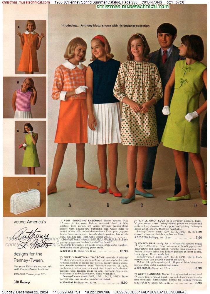 1966 JCPenney Spring Summer Catalog, Page 330