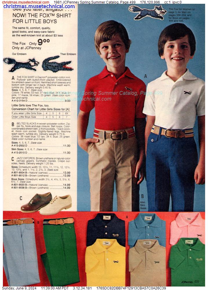 1981 JCPenney Spring Summer Catalog, Page 499