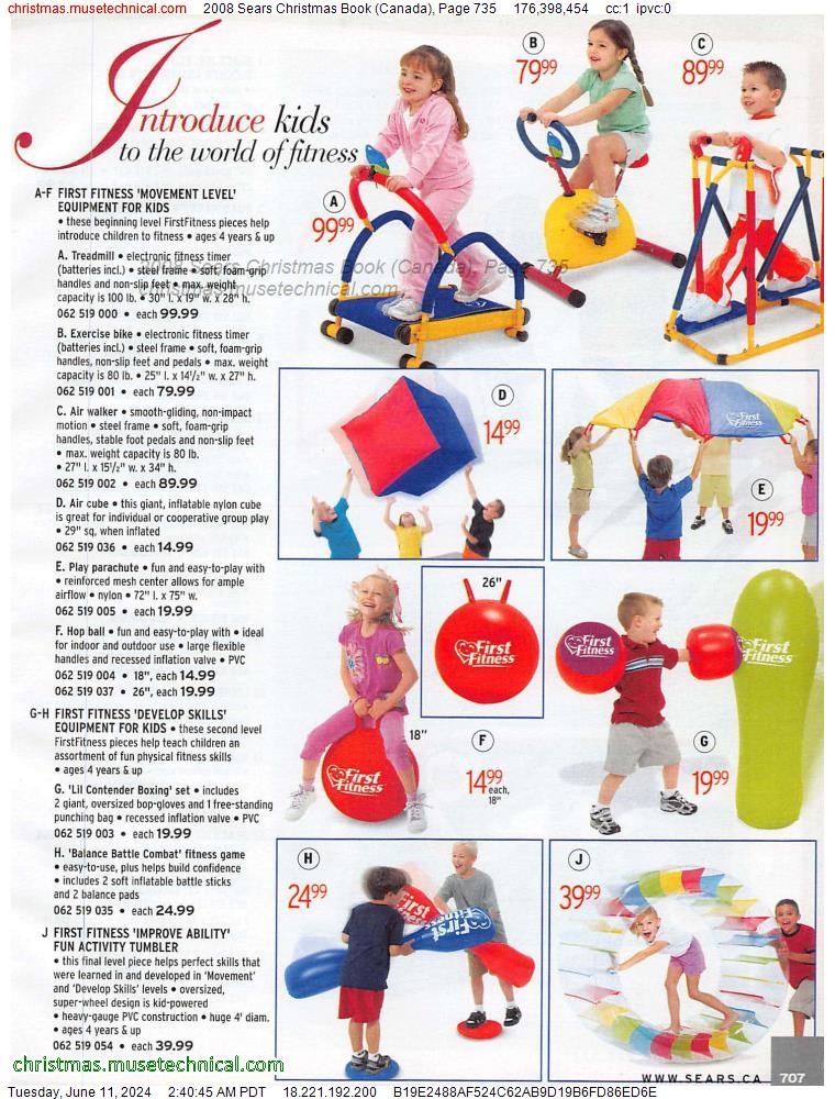 2008 Sears Christmas Book (Canada), Page 735