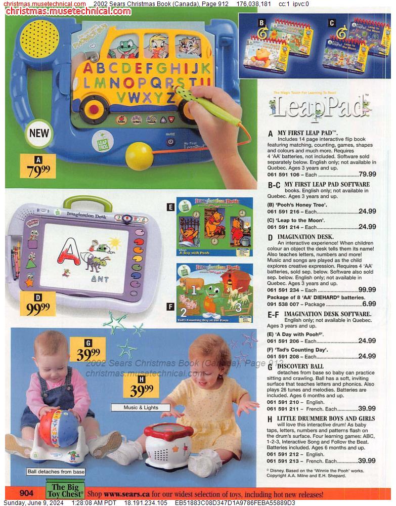2002 Sears Christmas Book (Canada), Page 912