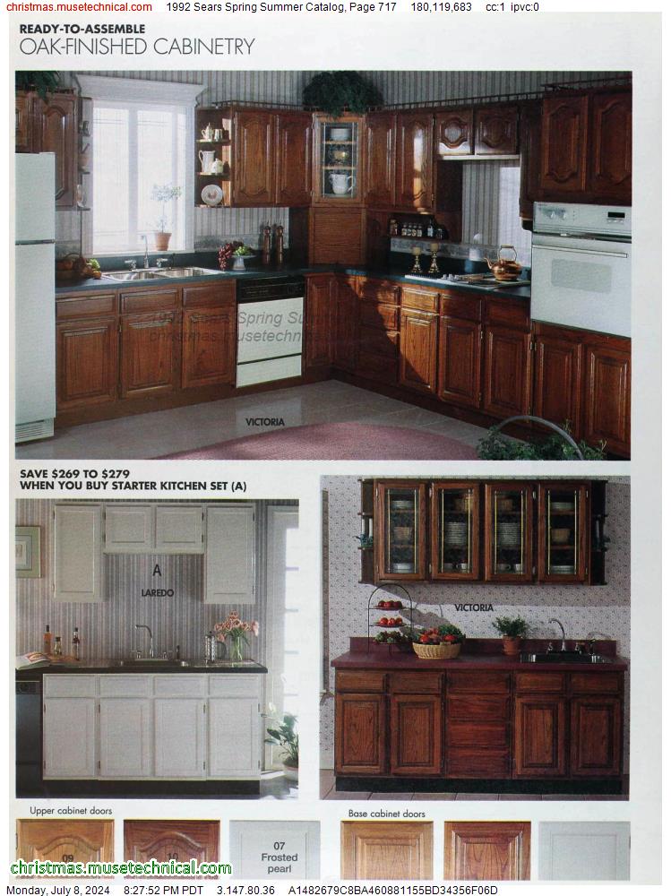 1992 Sears Spring Summer Catalog, Page 717