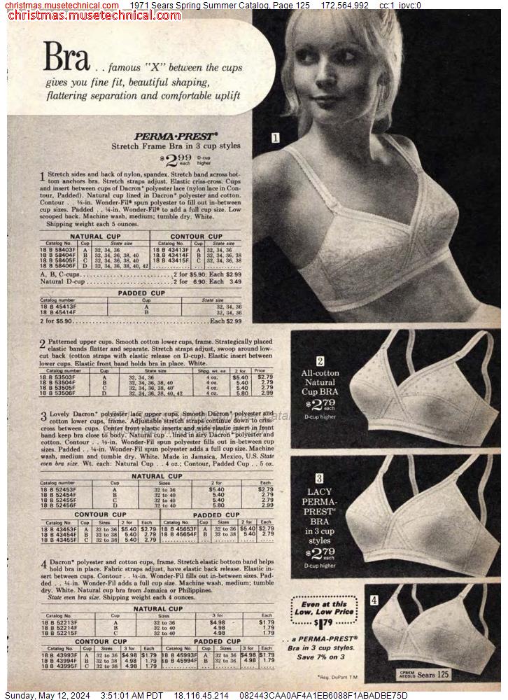 1971 Sears Spring Summer Catalog, Page 125