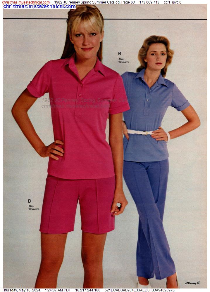 1982 JCPenney Spring Summer Catalog, Page 63