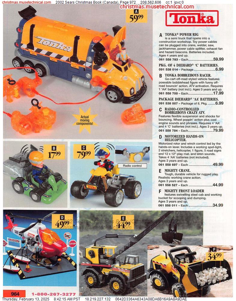 2002 Sears Christmas Book (Canada), Page 972