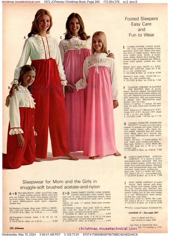 1972 JCPenney Christmas Book, Page 260