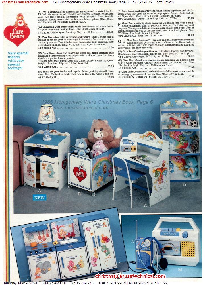 1985 Montgomery Ward Christmas Book, Page 6