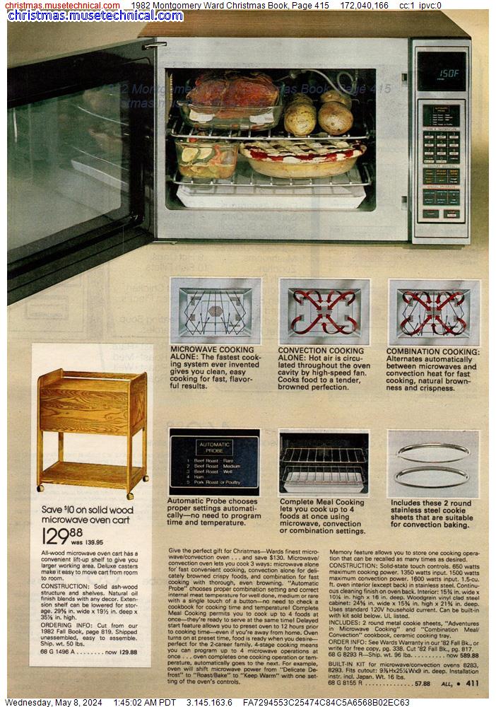 1982 Montgomery Ward Christmas Book, Page 415