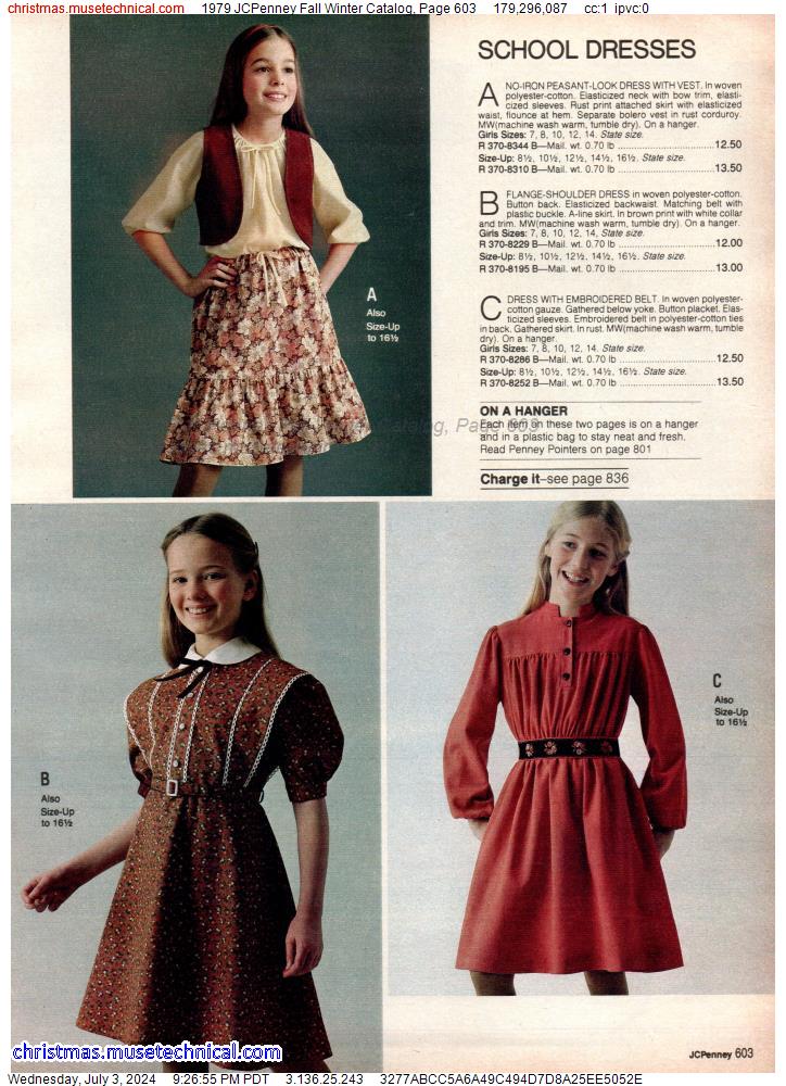 1979 JCPenney Fall Winter Catalog, Page 603