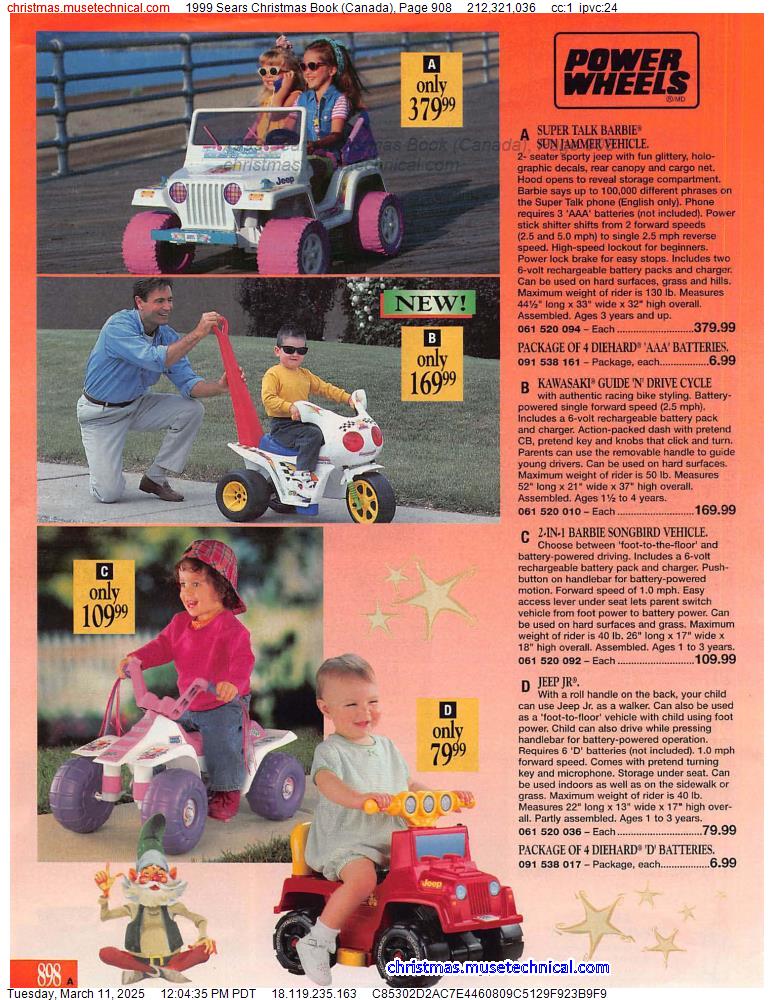 1999 Sears Christmas Book (Canada), Page 908