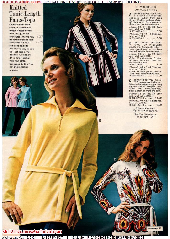 1971 JCPenney Fall Winter Catalog, Page 91