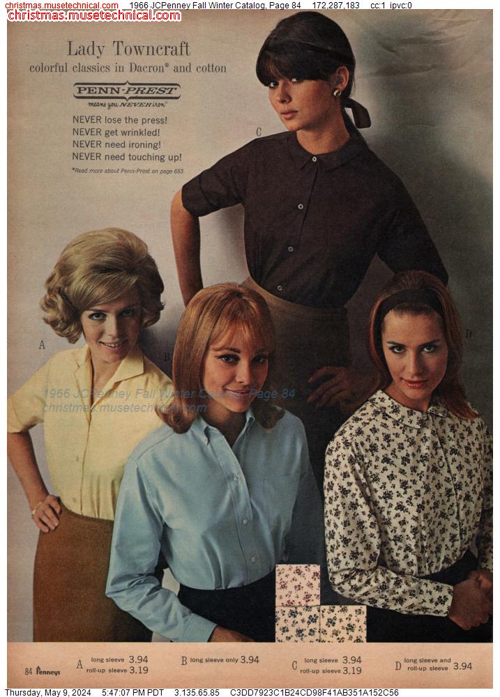 1966 JCPenney Fall Winter Catalog, Page 84