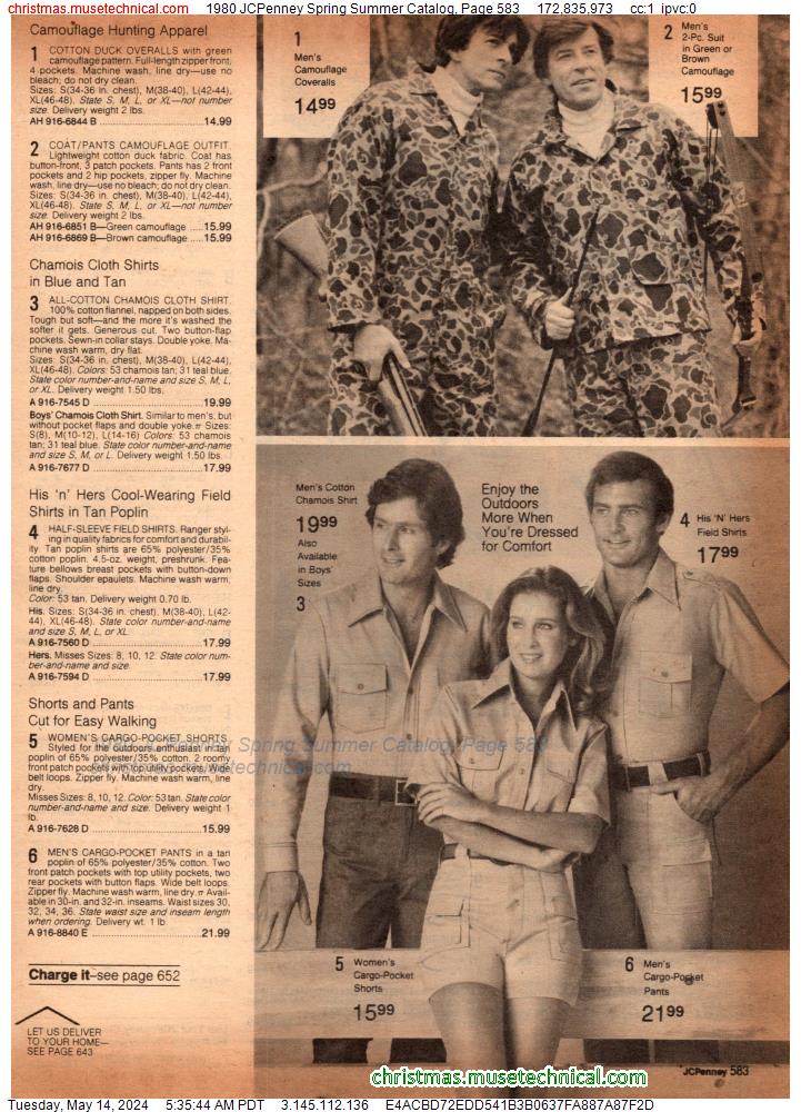 1980 JCPenney Spring Summer Catalog, Page 583