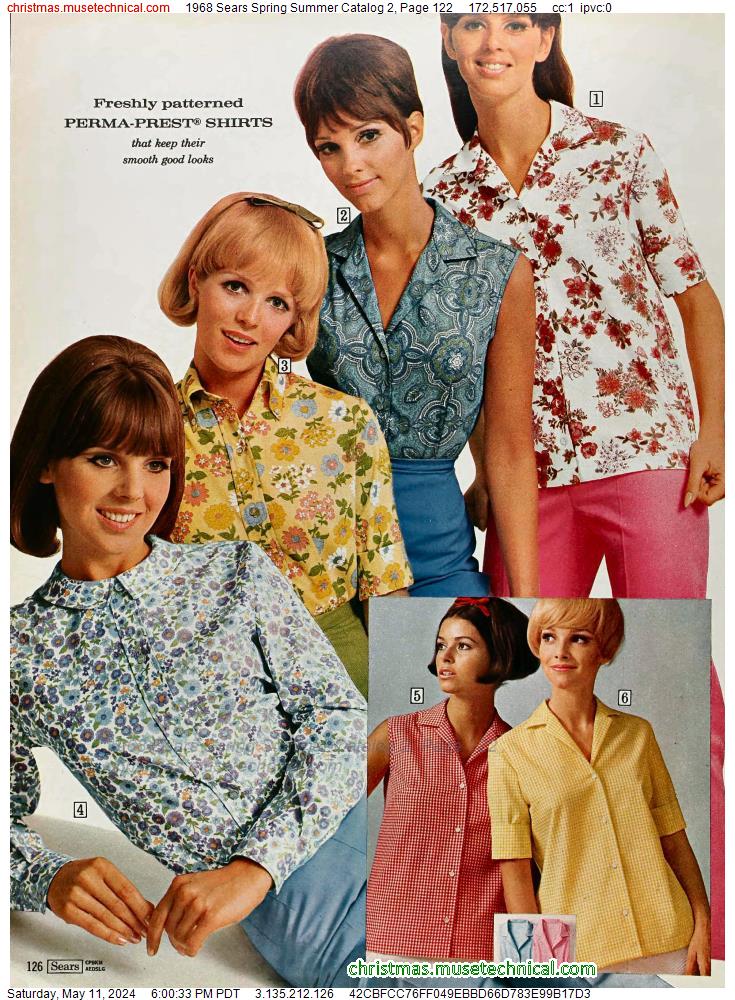 1968 Sears Spring Summer Catalog 2, Page 122