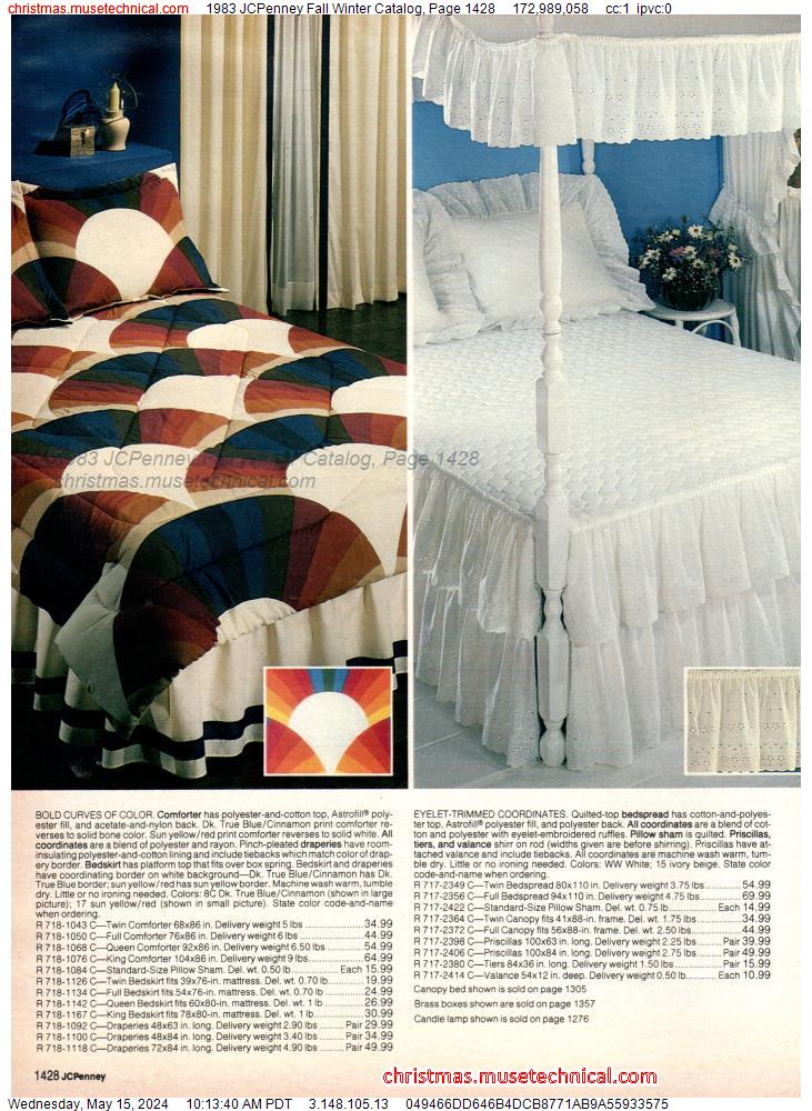 1983 JCPenney Fall Winter Catalog, Page 1428