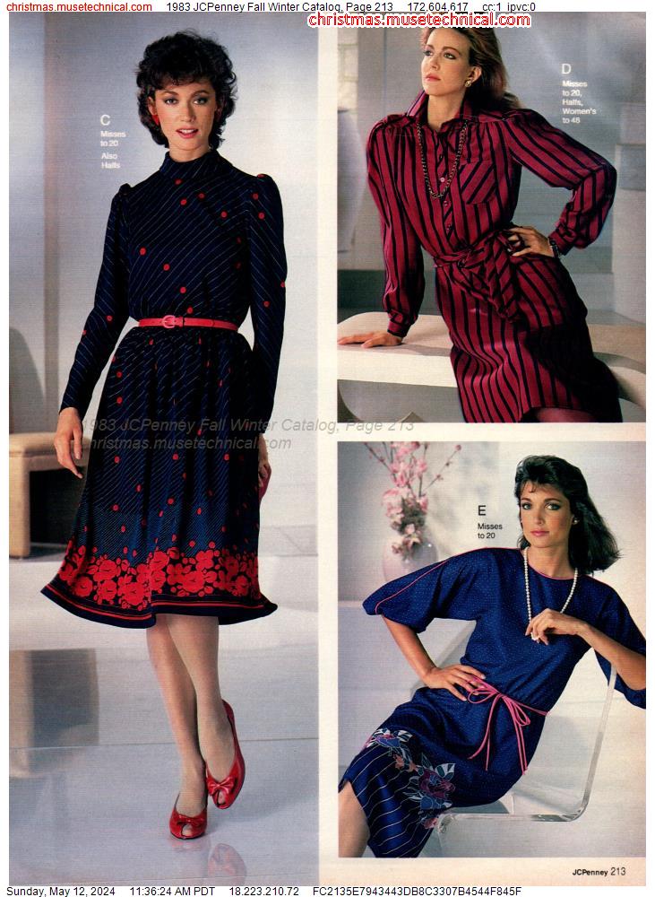 1983 JCPenney Fall Winter Catalog, Page 213
