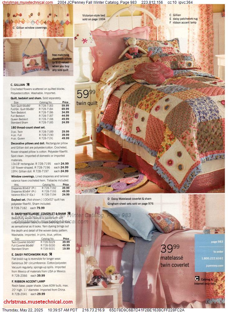 2004 JCPenney Fall Winter Catalog, Page 983