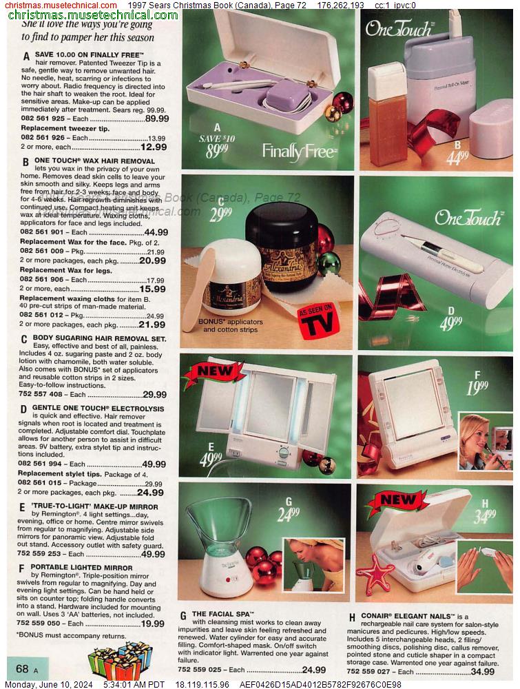1997 Sears Christmas Book (Canada), Page 72