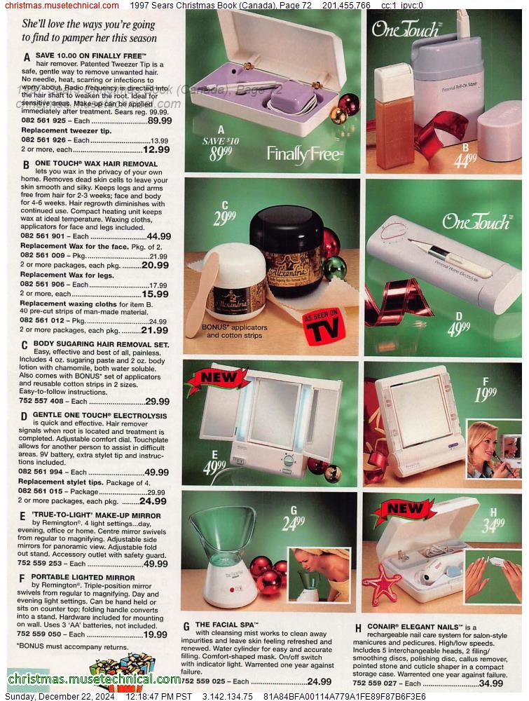 1997 Sears Christmas Book (Canada), Page 72